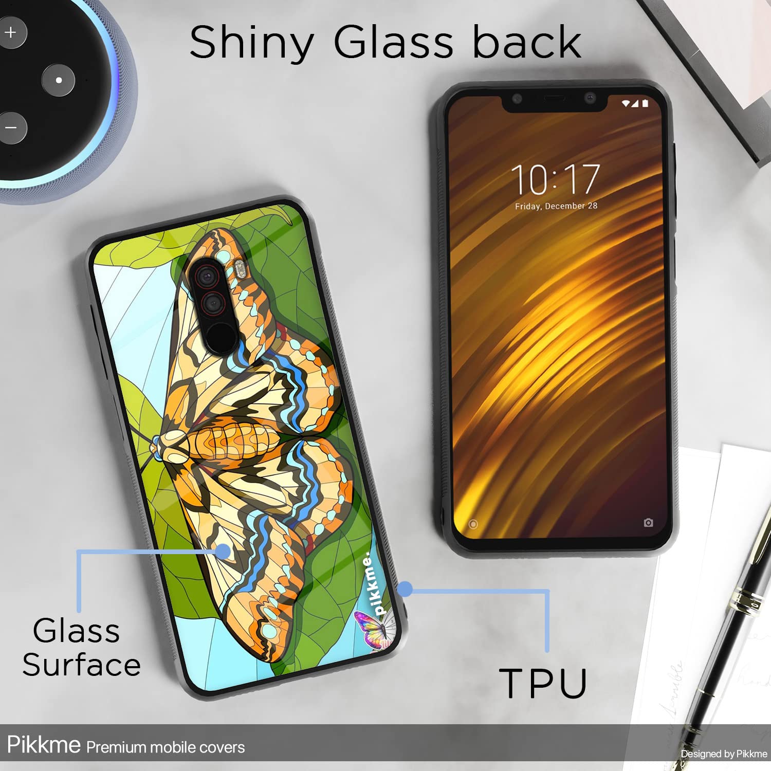 Poco F1 Hybrid mobile back cover by Pikkme – photo 3