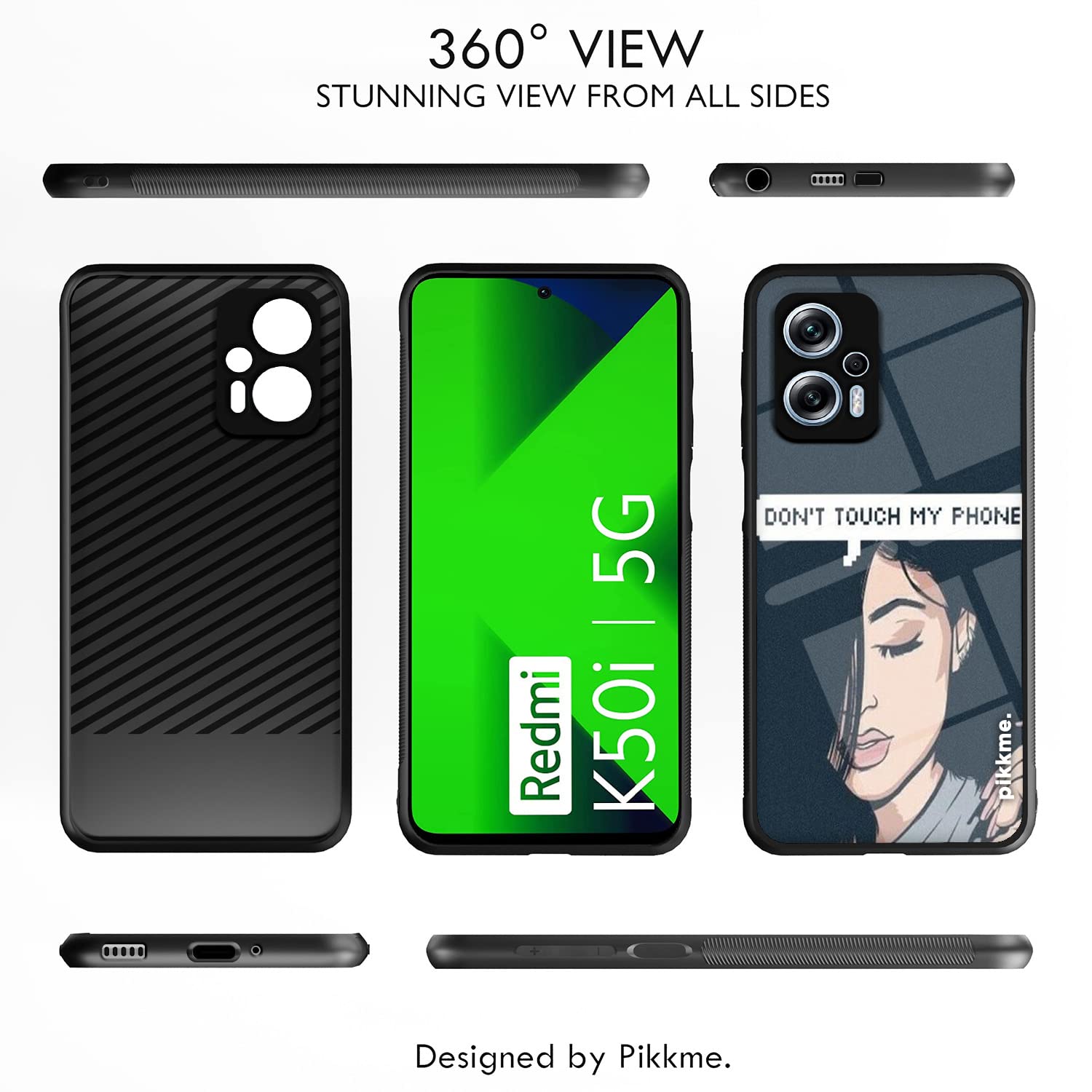 Redmi K50i 5G back cover by Pikkme – photo 2