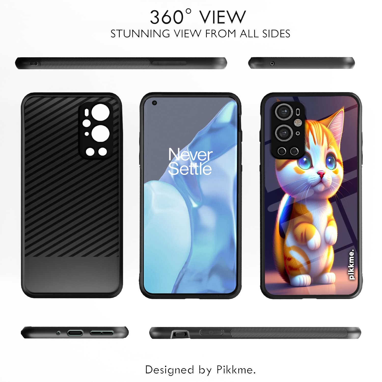 Pikkme OnePlus 9 Pro Cat back cover – photo 2