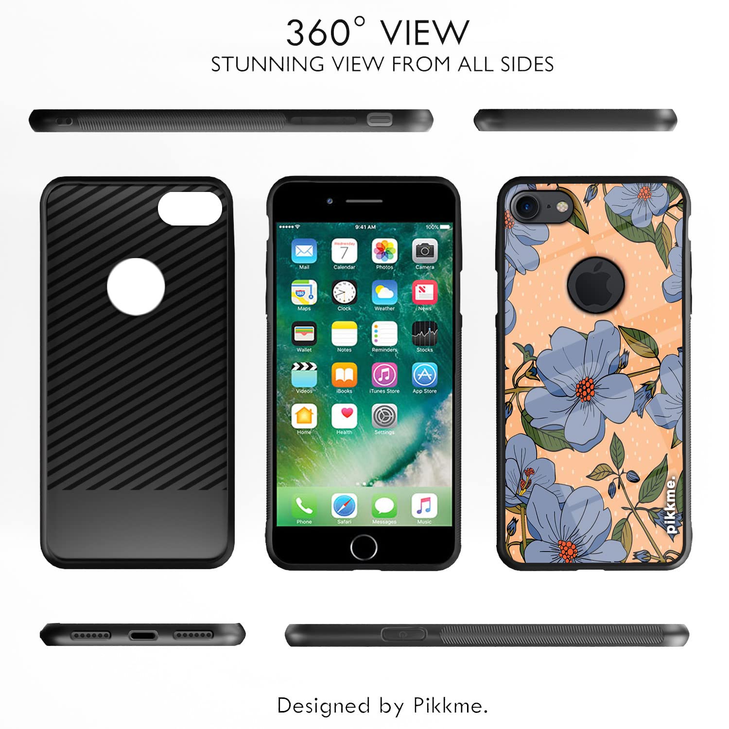 Pikkme Flower mobile cover for iPhone 7/8 – photo 2