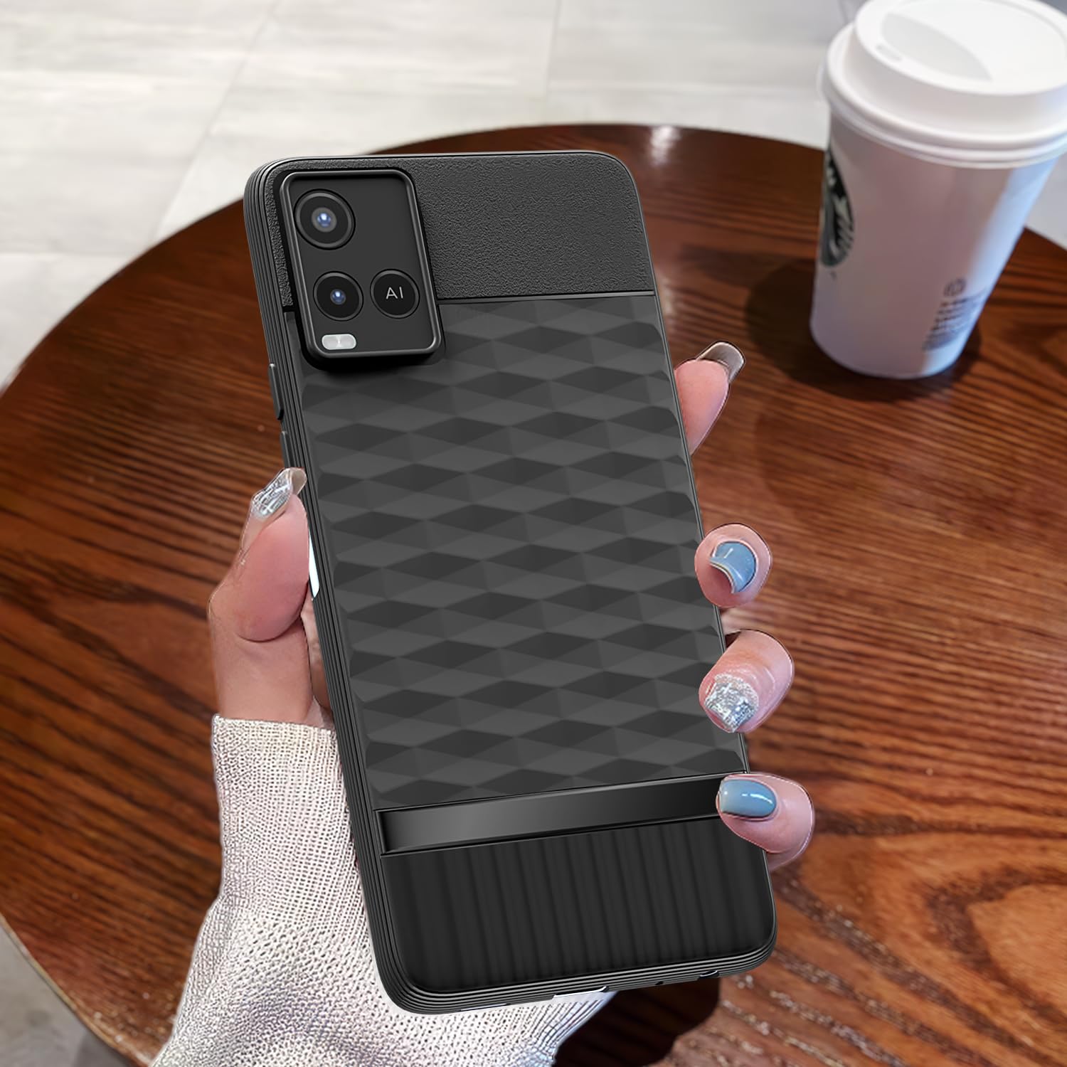 Vivo Y21 2021 / Y33s Gencase Back Cover - Grey