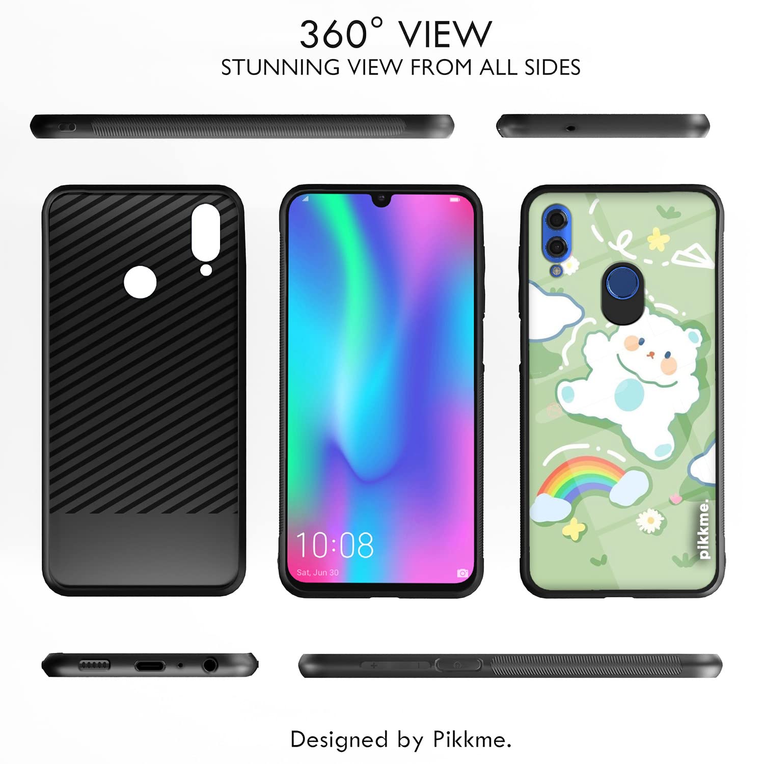 Honor 10 Lite Hybrid phone cover by Pikkme – photo 2