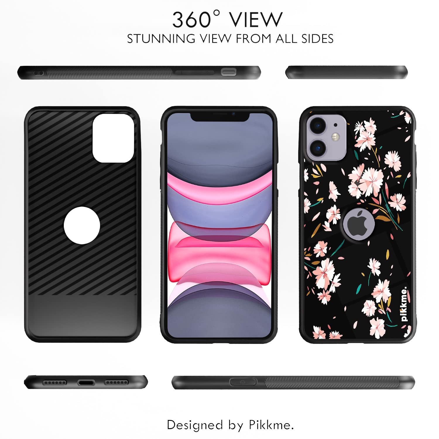 iPhone 11 Flower back cover by Pikkme – photo 2
