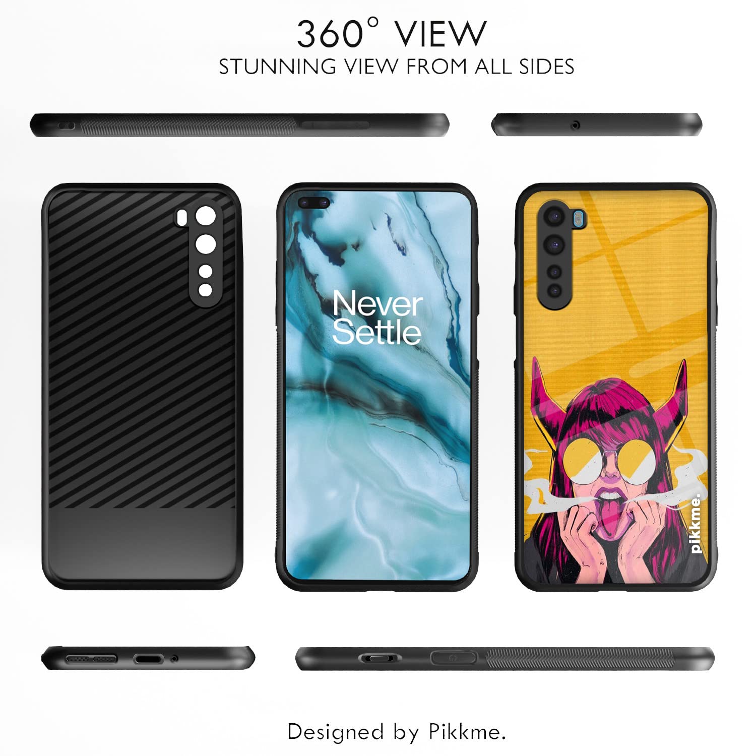 Pikkme OnePlus Nord Hybrid mobile back cover – photo 2