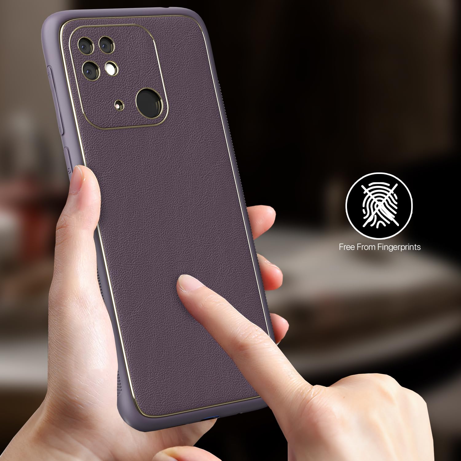 Redmi 10/10 Power Chrome phone cover in purple by Pikkme – photo 8