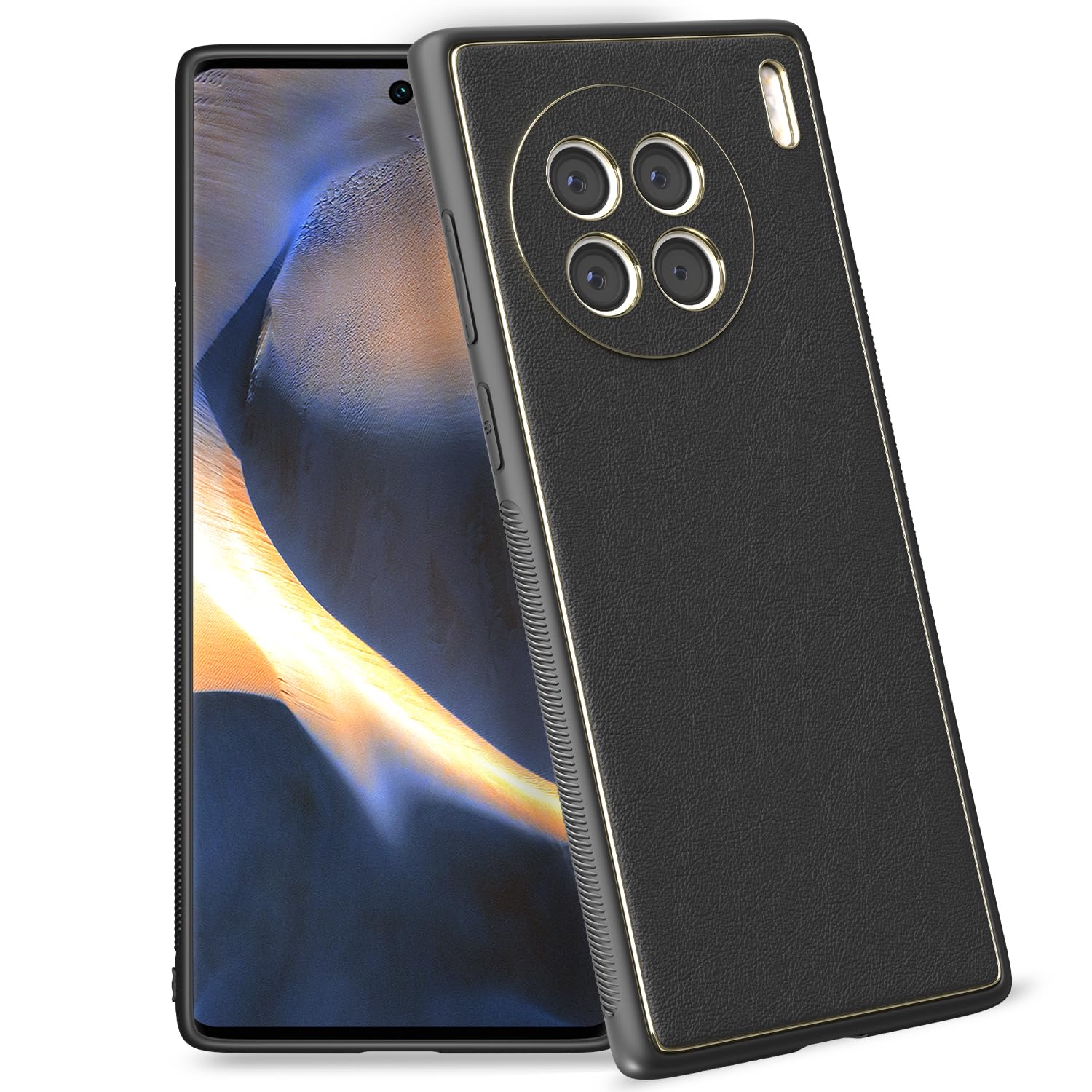 Pikkme Vivo X90 5G black mobile back cover