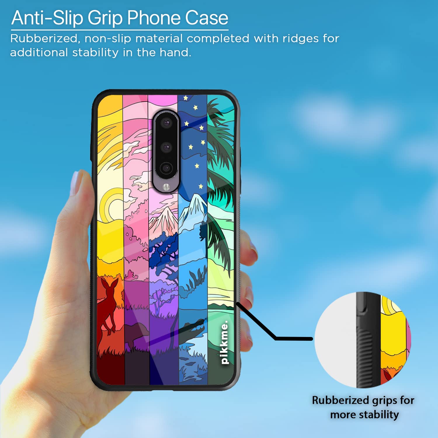 Hybrid Mobile cover for OnePlus 8 – Pikkme – photo 5