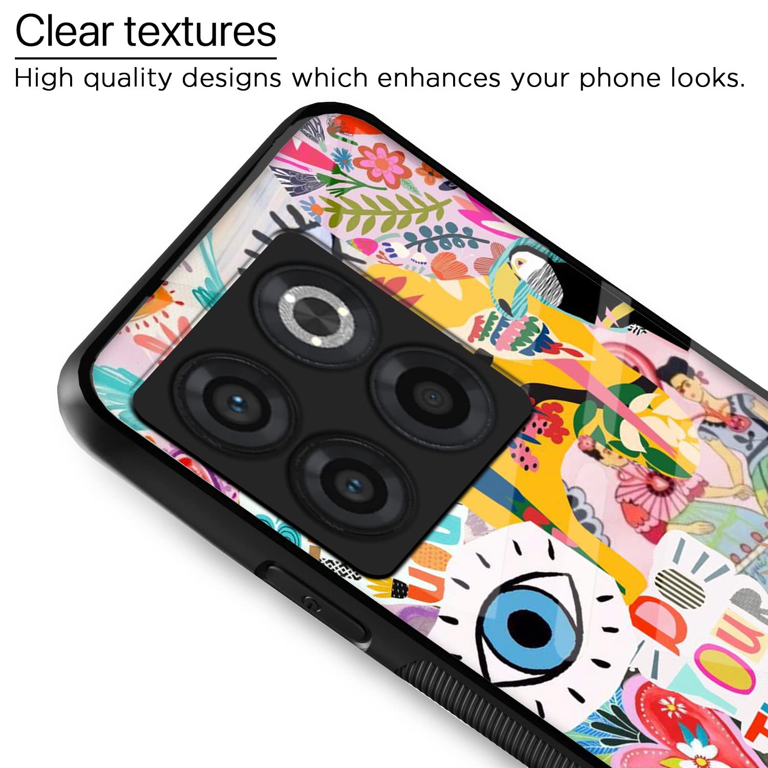 Flower Mobile back cover for OnePlus 10T 5G – Pikkme – photo 4