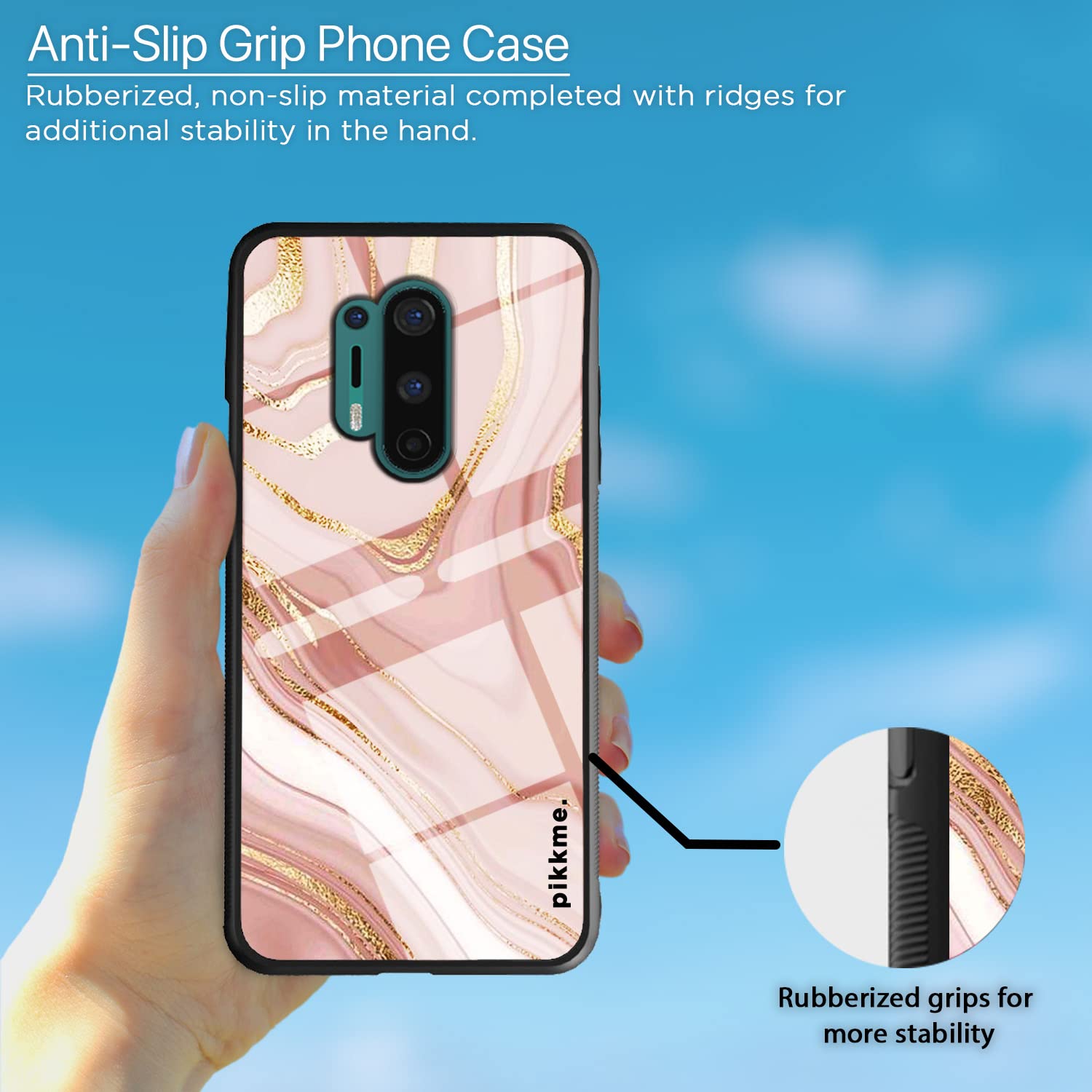 Pikkme Hybrid mobile cover for OnePlus 8 Pro – photo 5