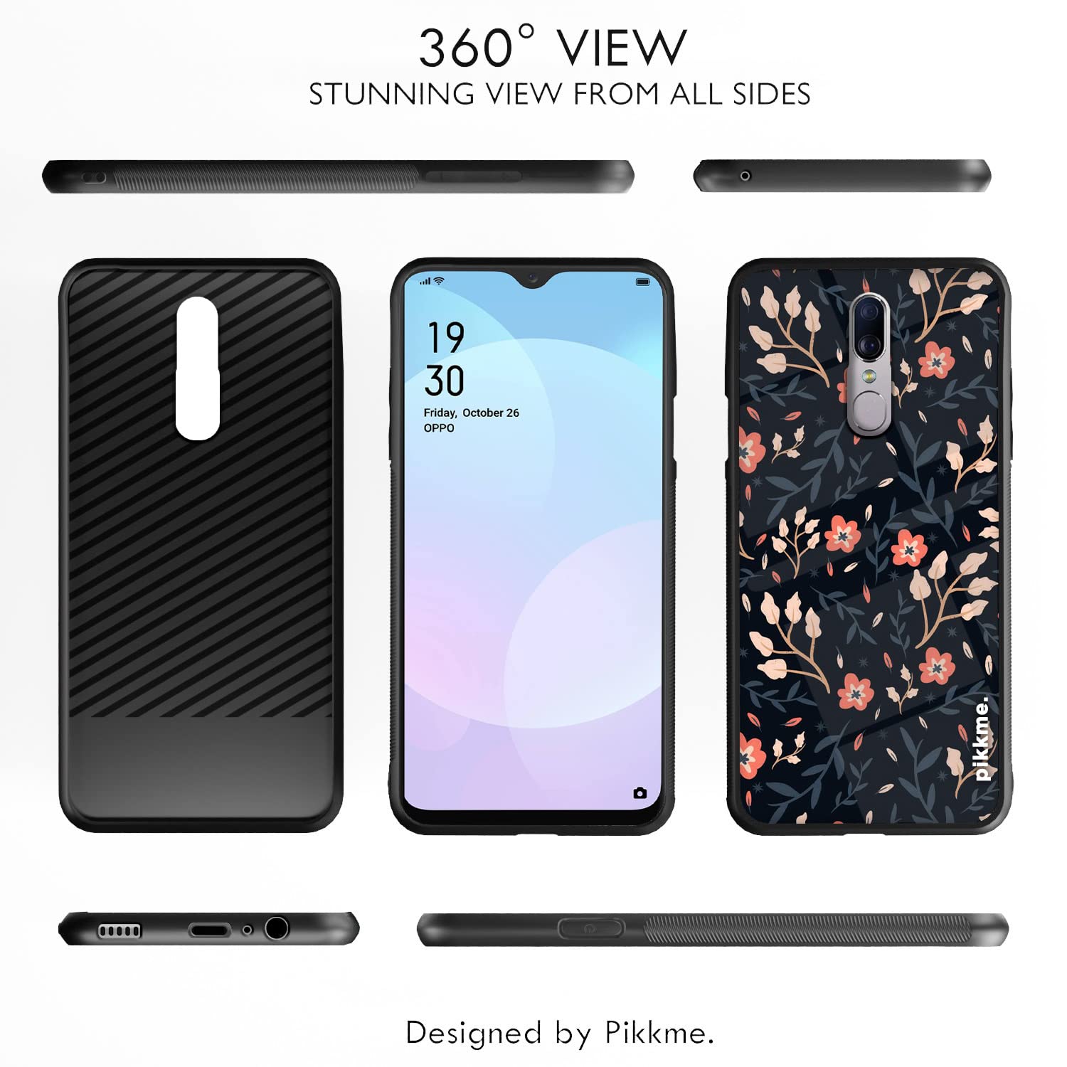 Pikkme Flower back cover for Oppo F11 – photo 2