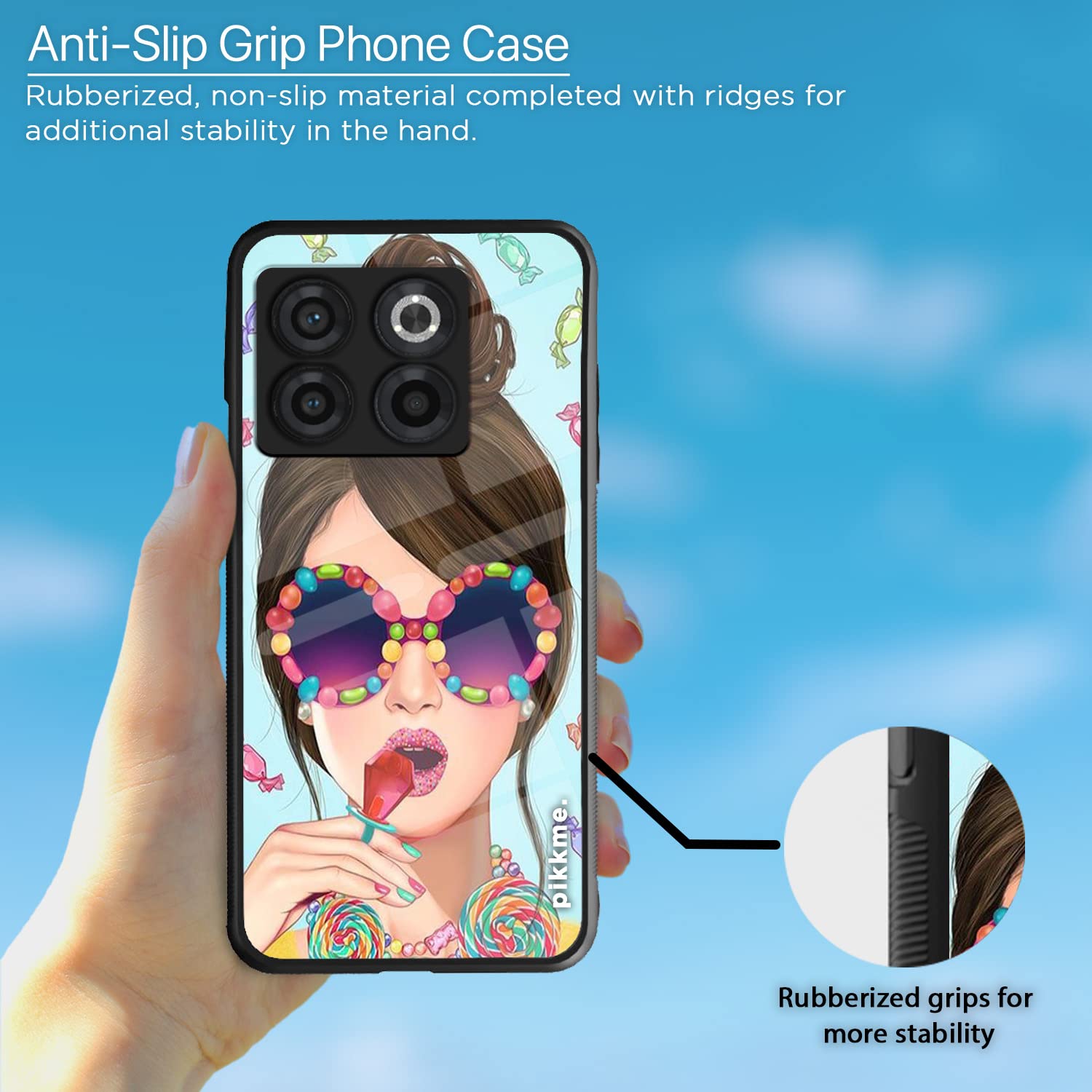 Pikkme OnePlus 10T 5G Hybrid mobile cover – photo 5