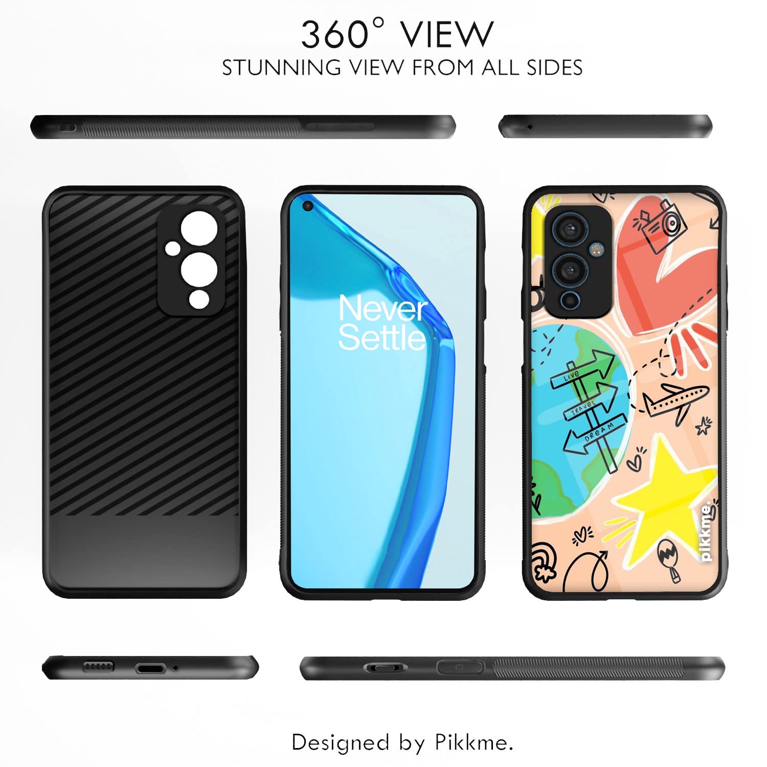 Pikkme Hybrid phone cover for OnePlus 9 – photo 2