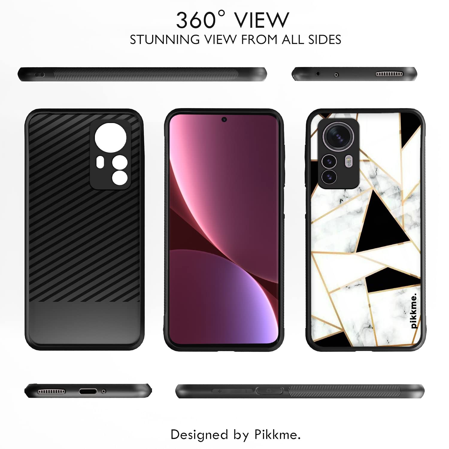Pikkme Hybrid mobile back cover for Mi 12 Pro 5G – photo 2