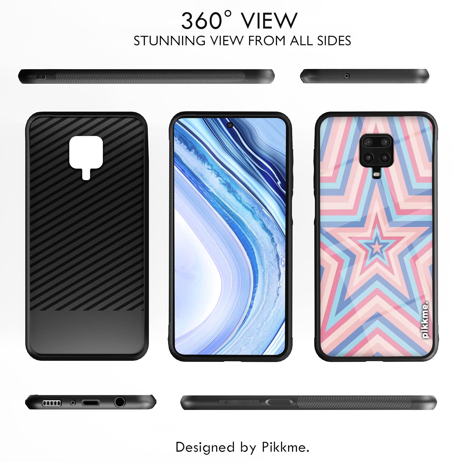 Redmi Note 9 Pro/Note 9 Pro Max/Note 10 Lite Hybrid mobile cover by Pikkme – photo 2
