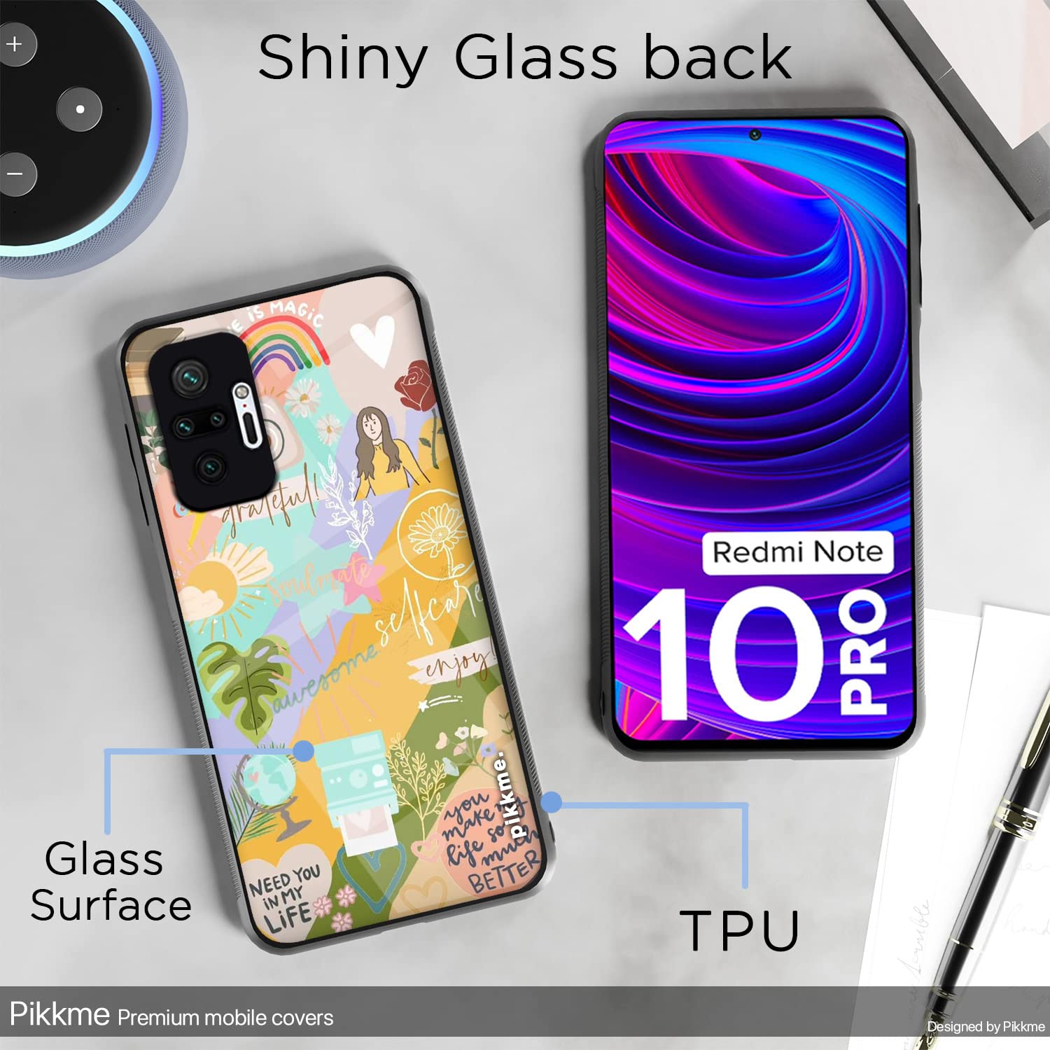 Redmi Note 10 Pro/Note 10 Pro Max Hybrid mobile cover by Pikkme – photo 3