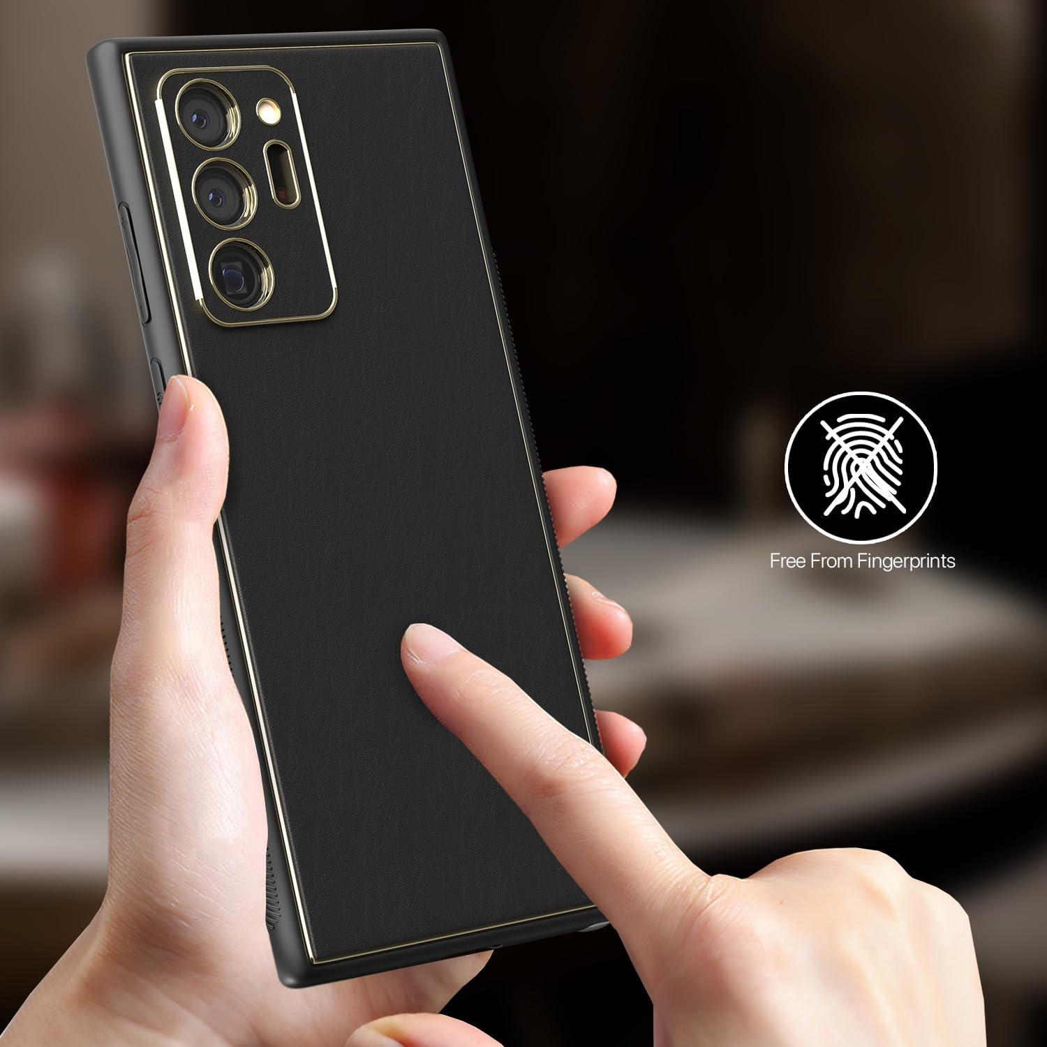 Samsung Note 20 Ultra 5G mobile back cover in black by Pikkme – photo 8