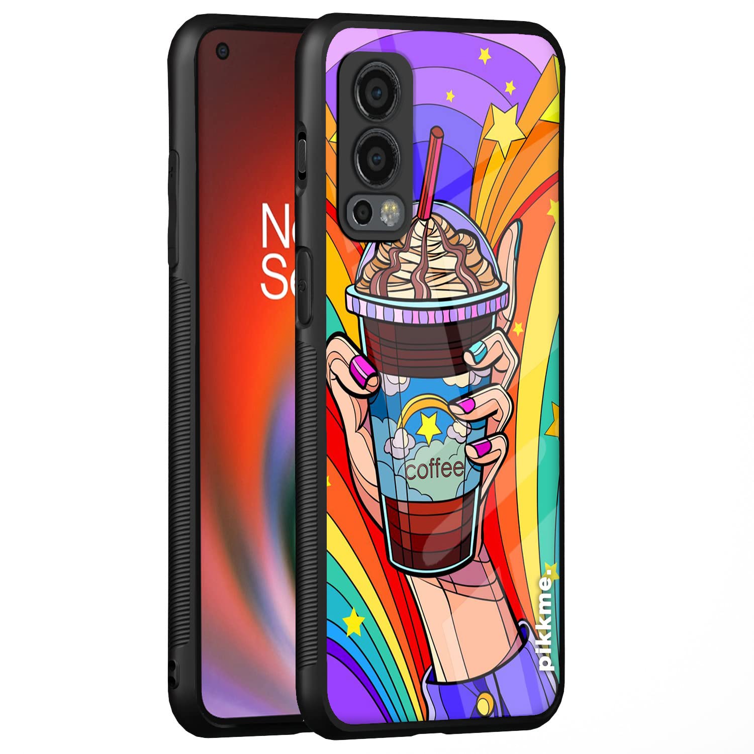 Pikkme Hybrid mobile back cover for OnePlus Nord 2 5G