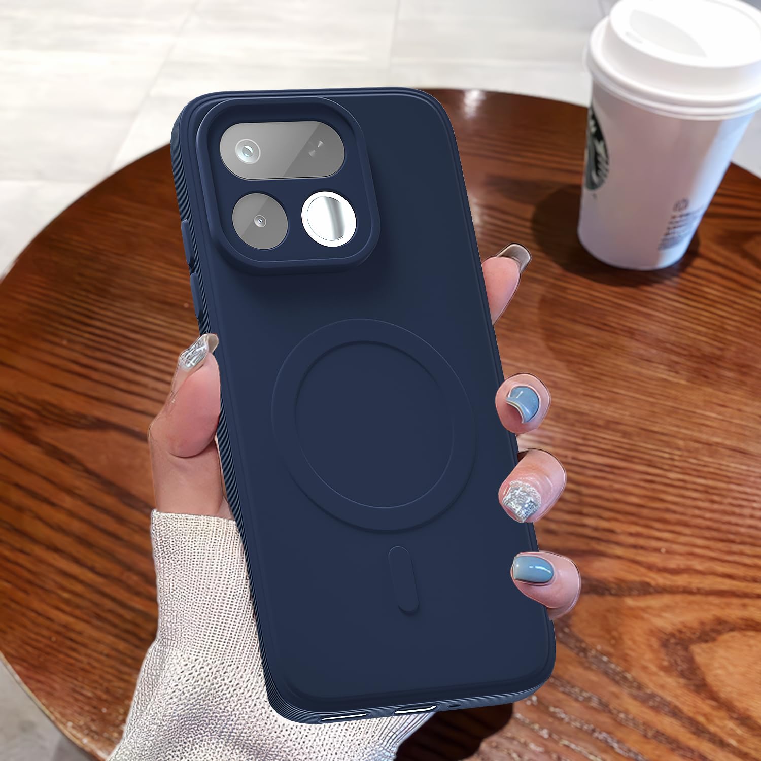 Blue mobile cover for Realme 16T 5G – Pikkme – photo 7