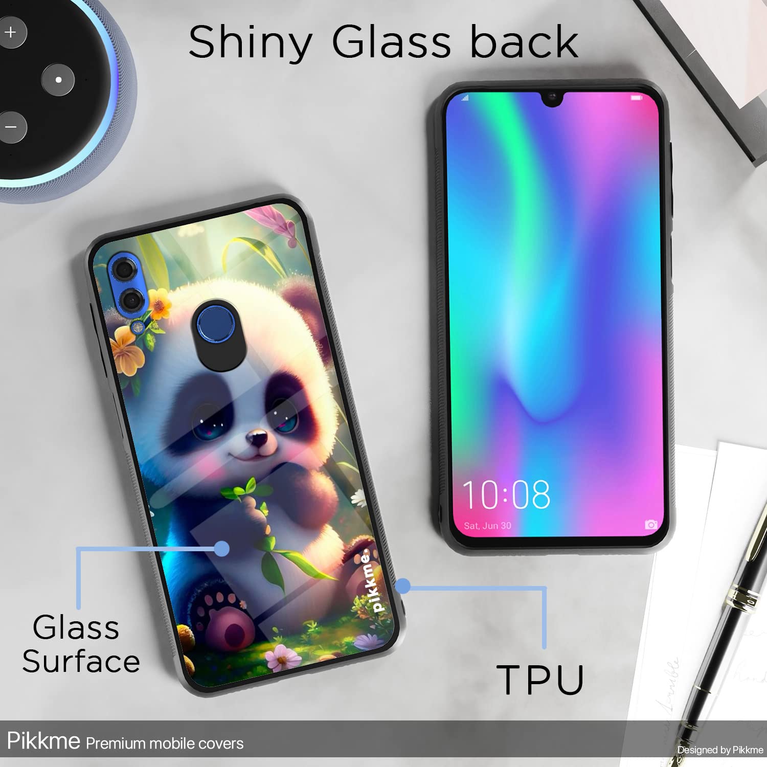 Honor 10 Lite Hybrid mobile back cover by Pikkme – photo 3