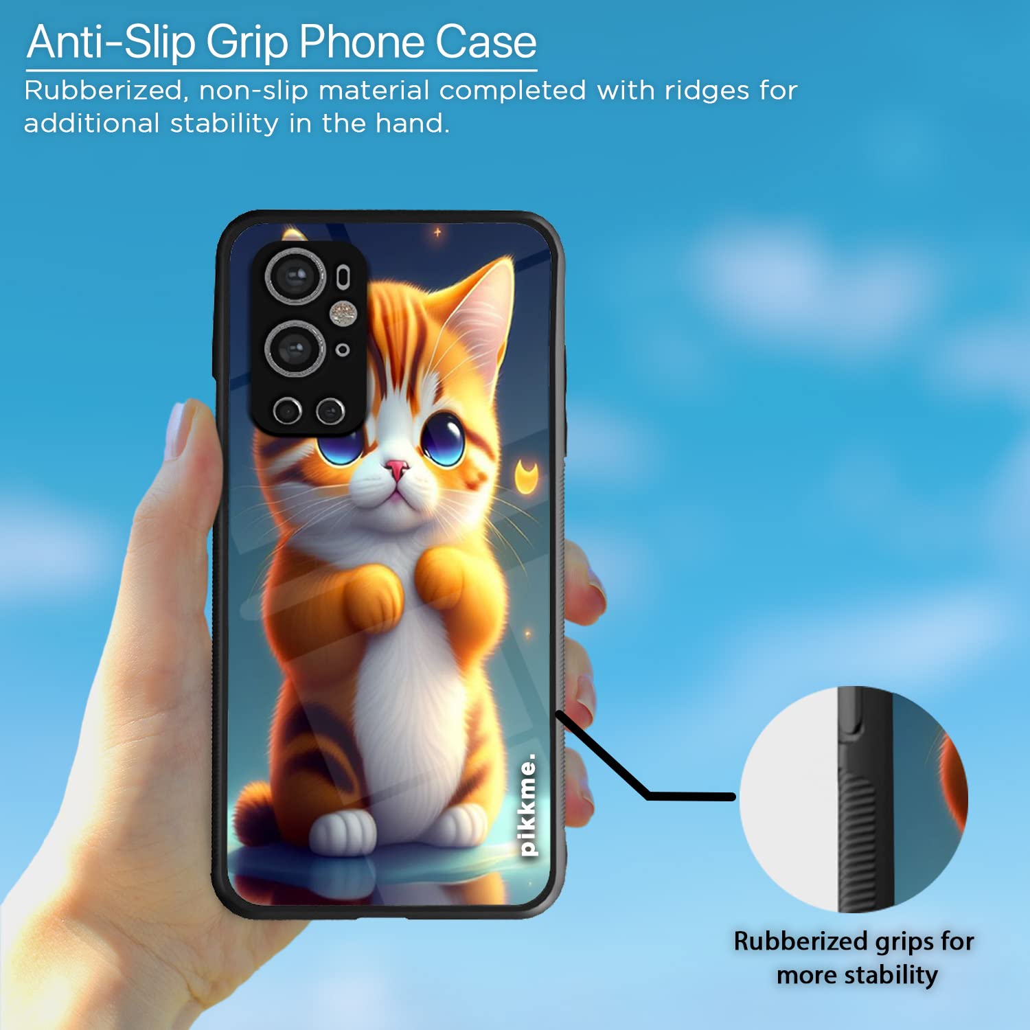 OnePlus 9 Pro Cat mobile cover by Pikkme – photo 5