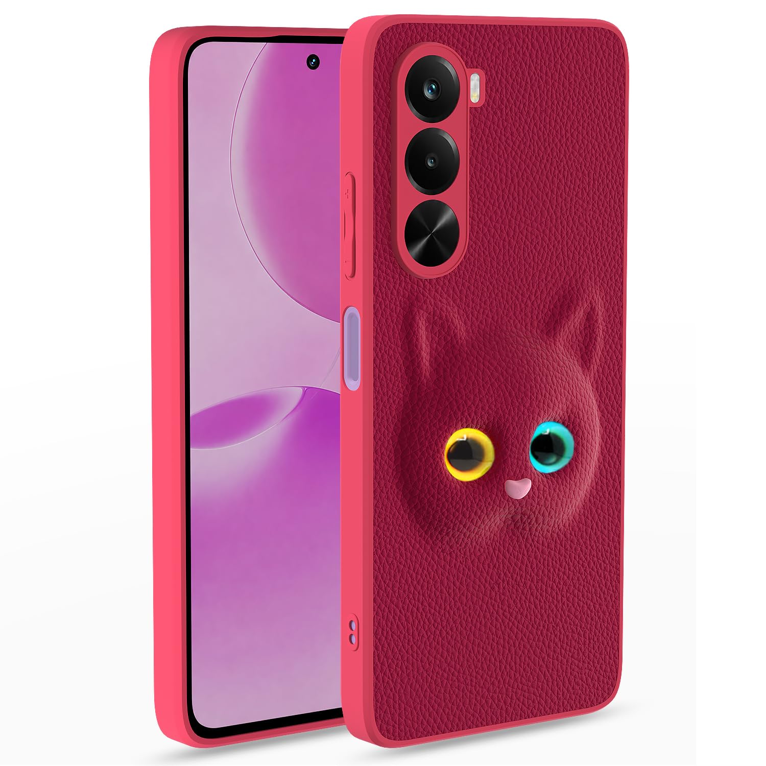 Realme P4x 5G back cover in pink by Pikkme