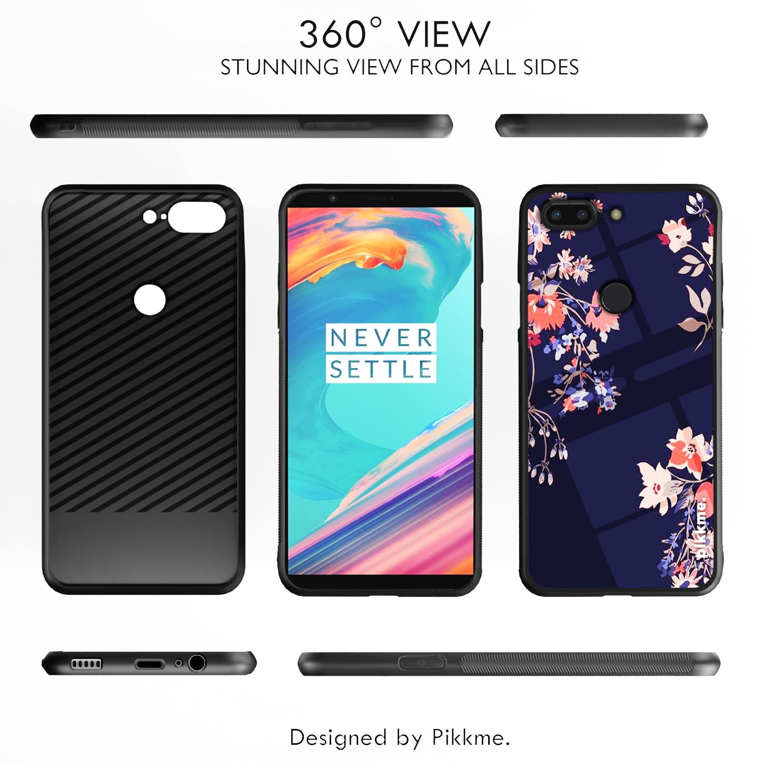 Flower Phone cover for OnePlus 5T – Pikkme – photo 2