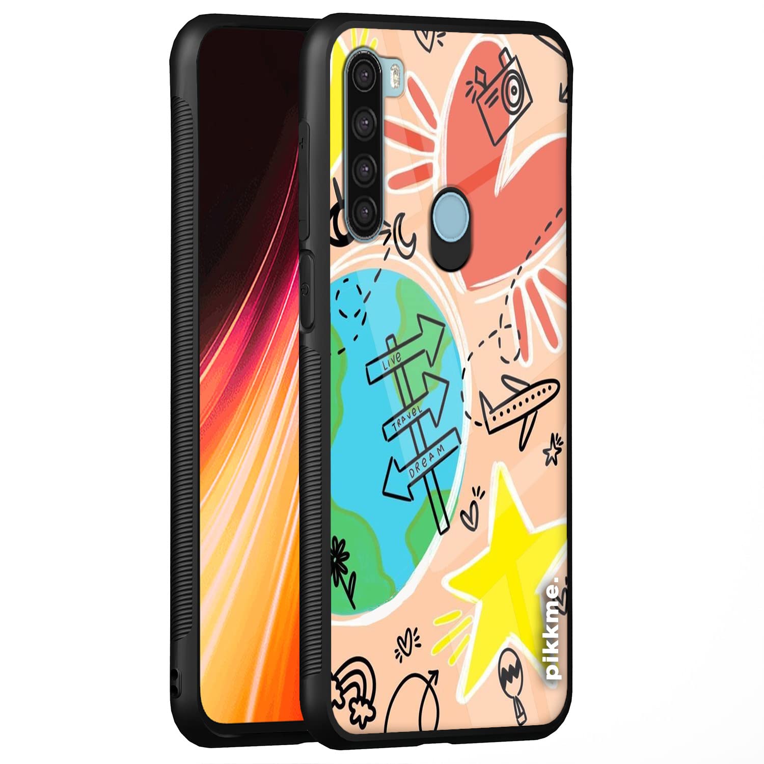 Redmi Note 8 mobile cover by Pikkme