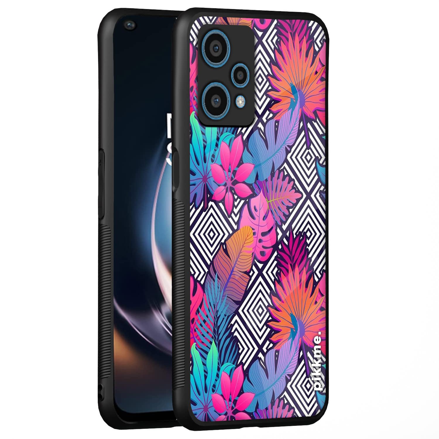Pikkme Flower mobile back cover for OnePlus Nord CE 2 Lite 5G