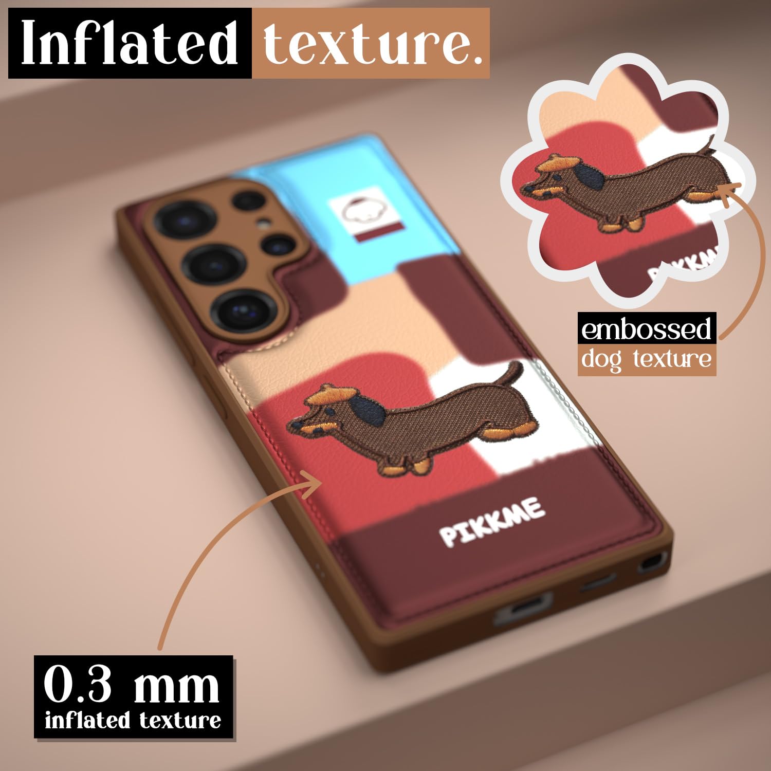 Pikkme Samsung Galaxy S25 Ultra Cute Girlish Dog Series Back Cover (Design3)