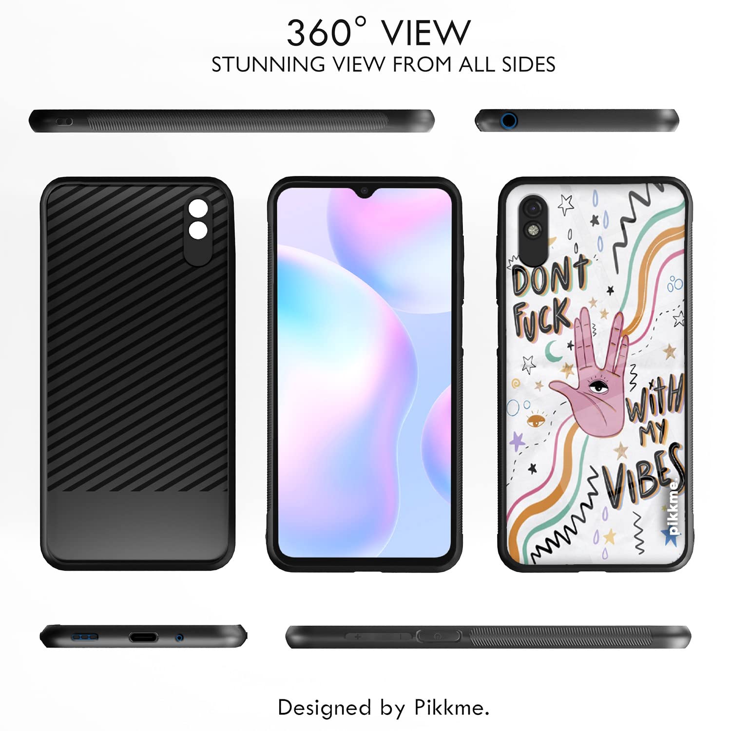 Redmi 9A/9i/9A Sport Hybrid back cover by Pikkme – photo 2