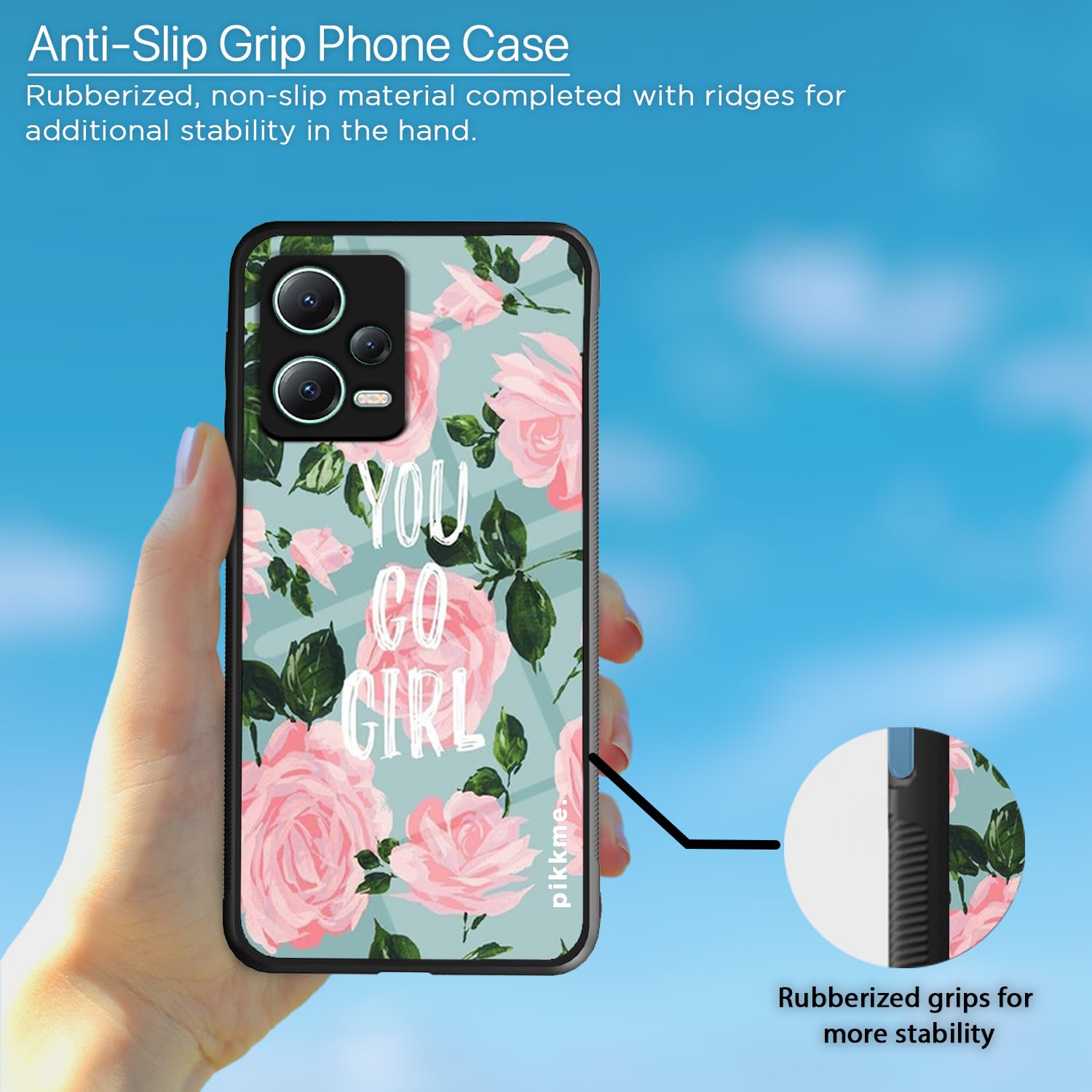 Pikkme Flower back cover for Redmi Note 12 Pro Plus 5G – photo 5