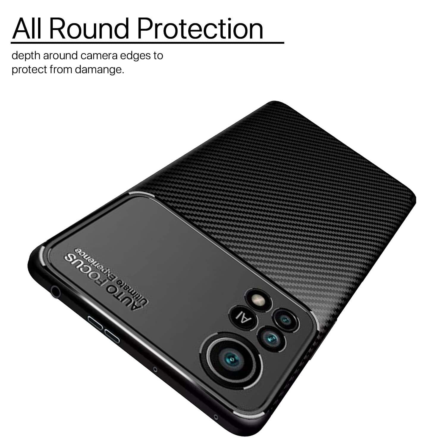 Black mobile back cover for Poco X4 Pro 5G – Pikkme – photo 2
