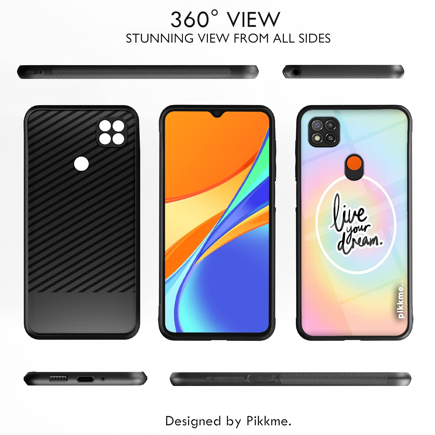 Hybrid Mobile back cover for Redmi 10A/9, Poco C31 – Pikkme – photo 2