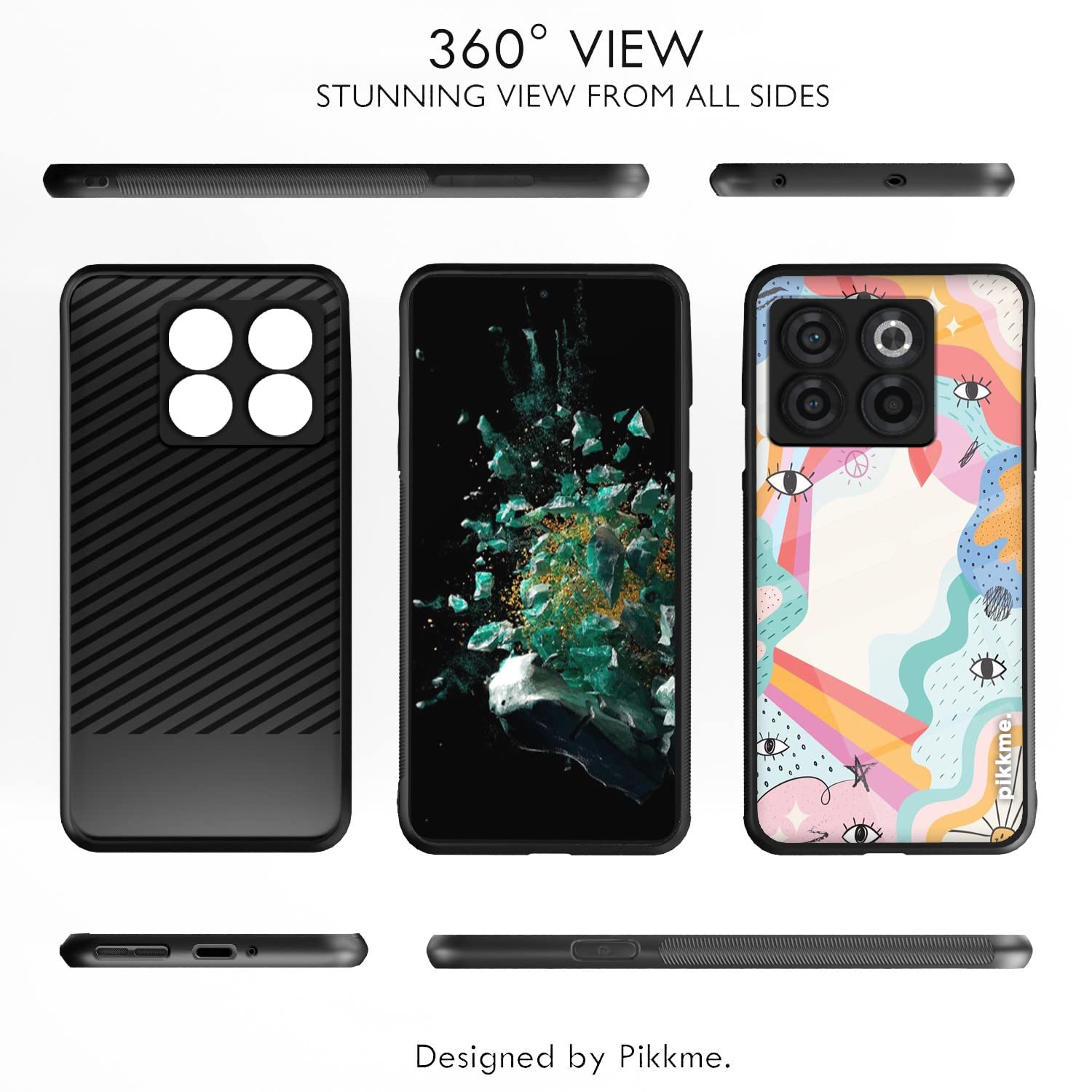 Pikkme OnePlus 10T 5G Hybrid mobile back cover – photo 2