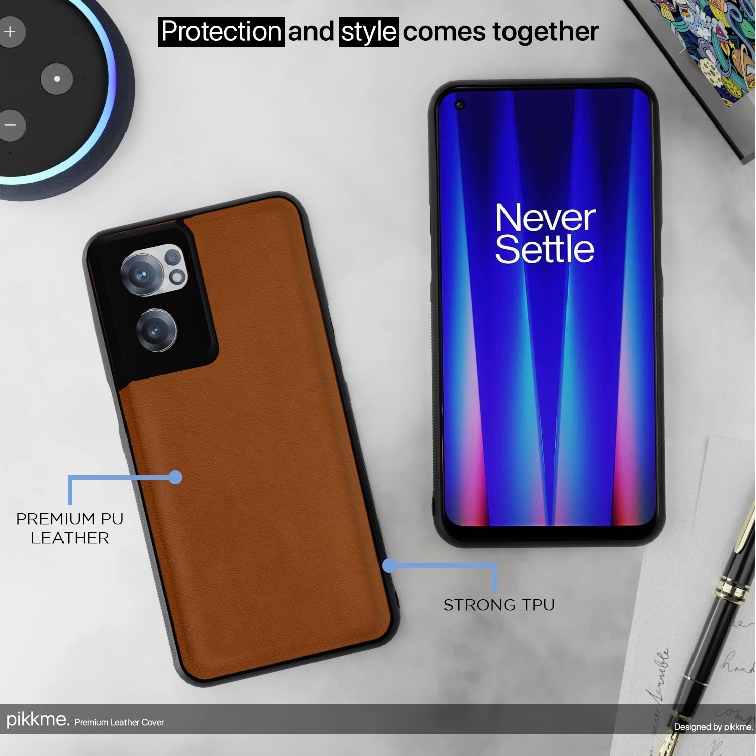 Camel Leather mobile cover for OnePlus Nord CE 2 5G – Pikkme – photo 5