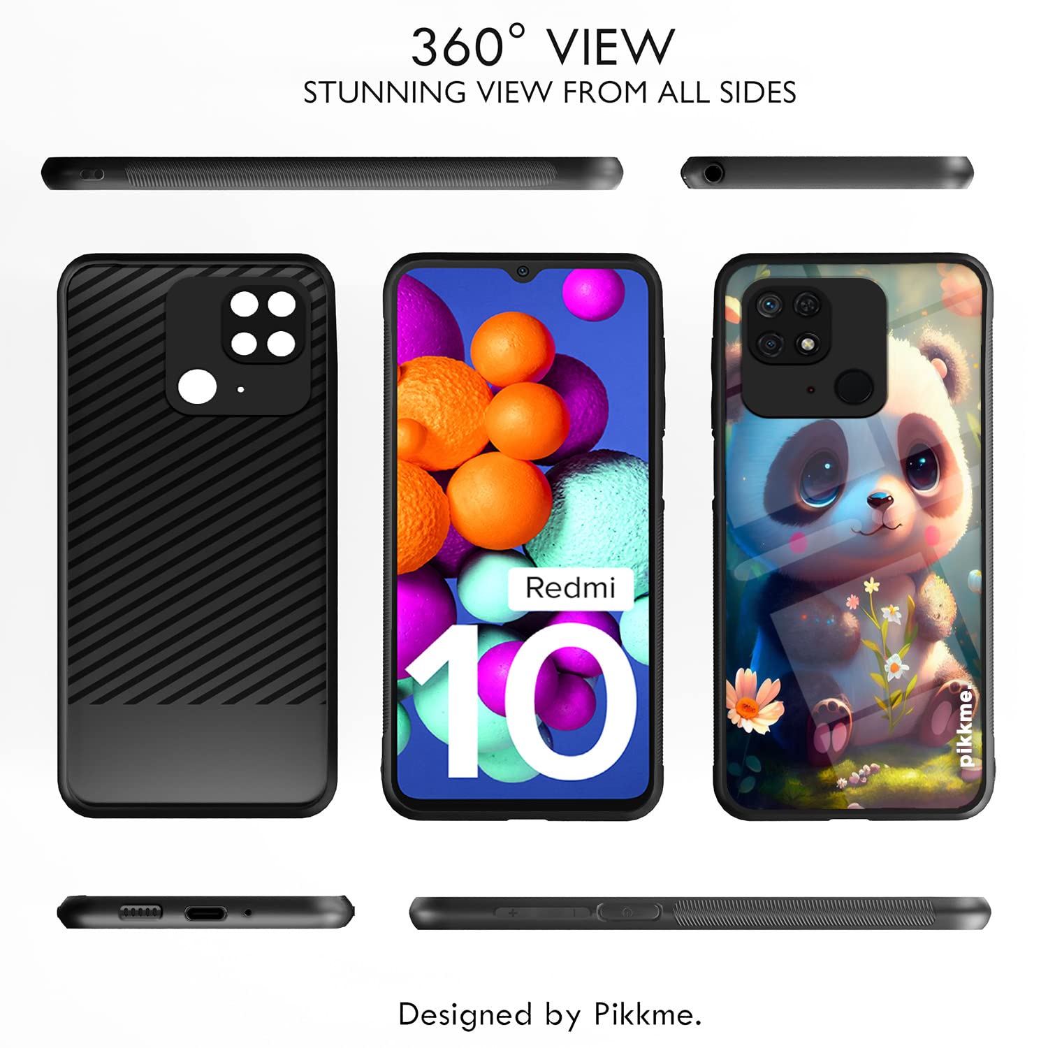 Pikkme Hybrid mobile back cover for Redmi 10/10 Power – photo 2
