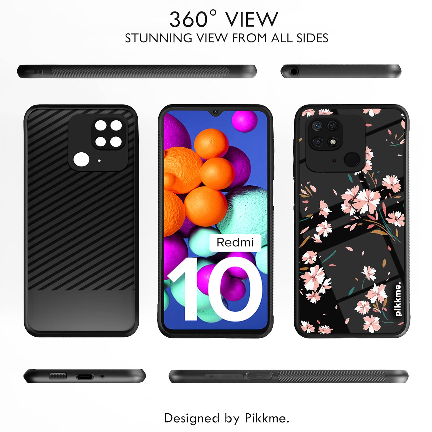 Flower Phone cover for Redmi 10/10 Power – Pikkme – photo 2