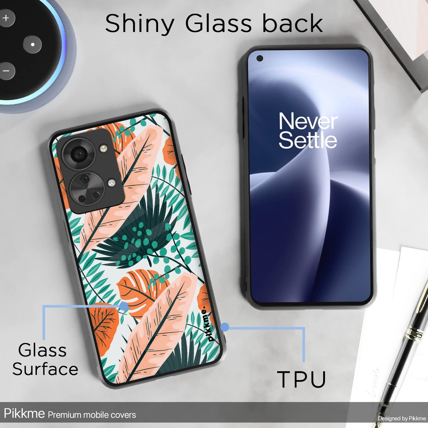 OnePlus Nord 2T 5G Flower mobile cover by Pikkme – photo 3