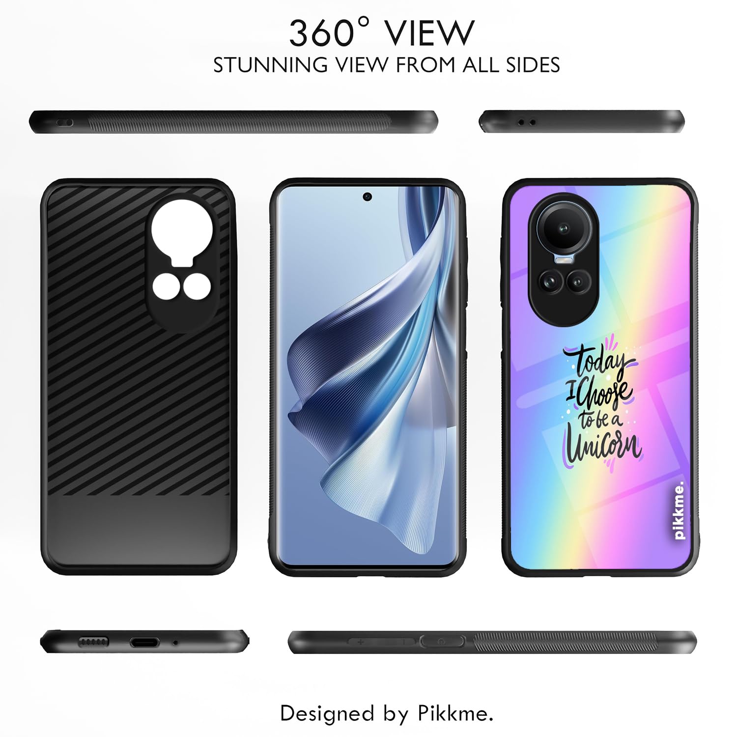 Oppo Reno 10 Pro 5G Hybrid back cover by Pikkme – photo 2