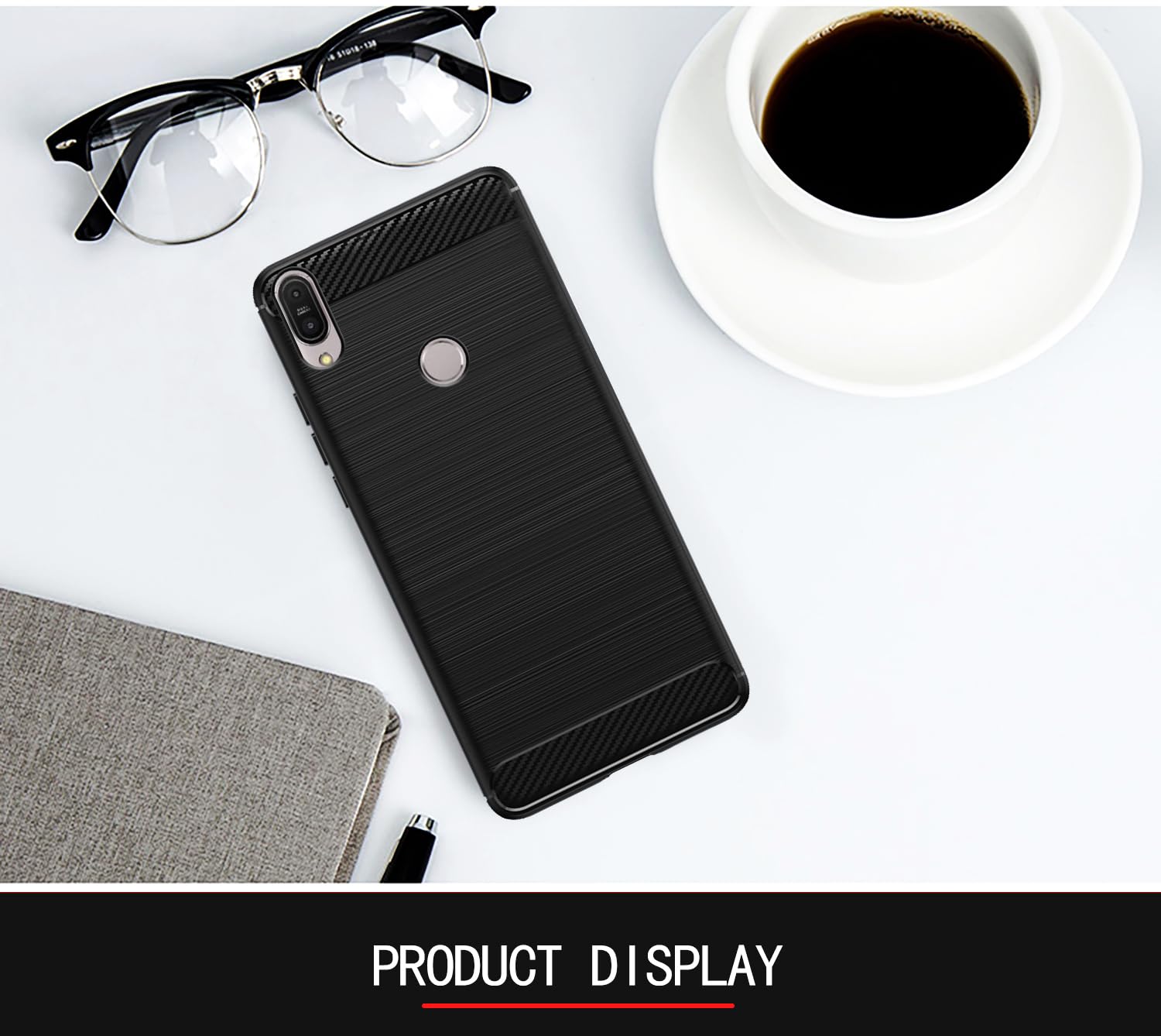Black mobile back cover for Asus – Pikkme – photo 2