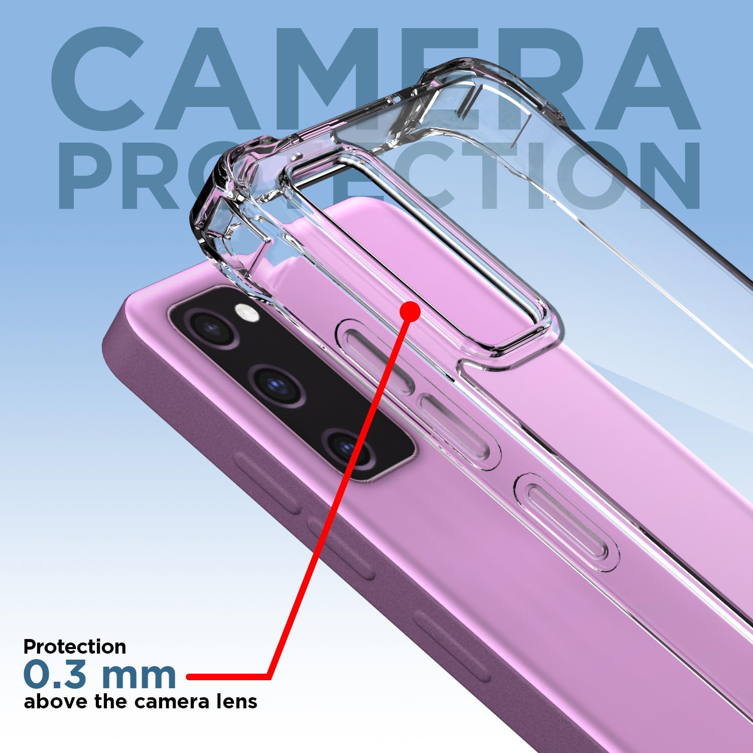 Transparent PC-TPU back cover for Samsung S20 FE 5G – Pikkme – photo 5