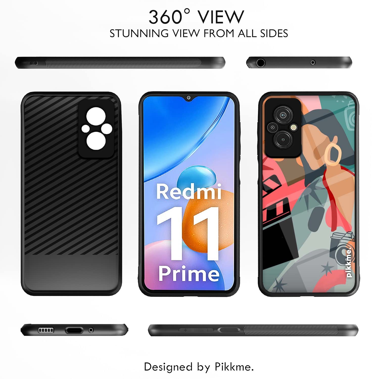 Pikkme Hybrid back cover for Redmi 11 Prime 4G – photo 2