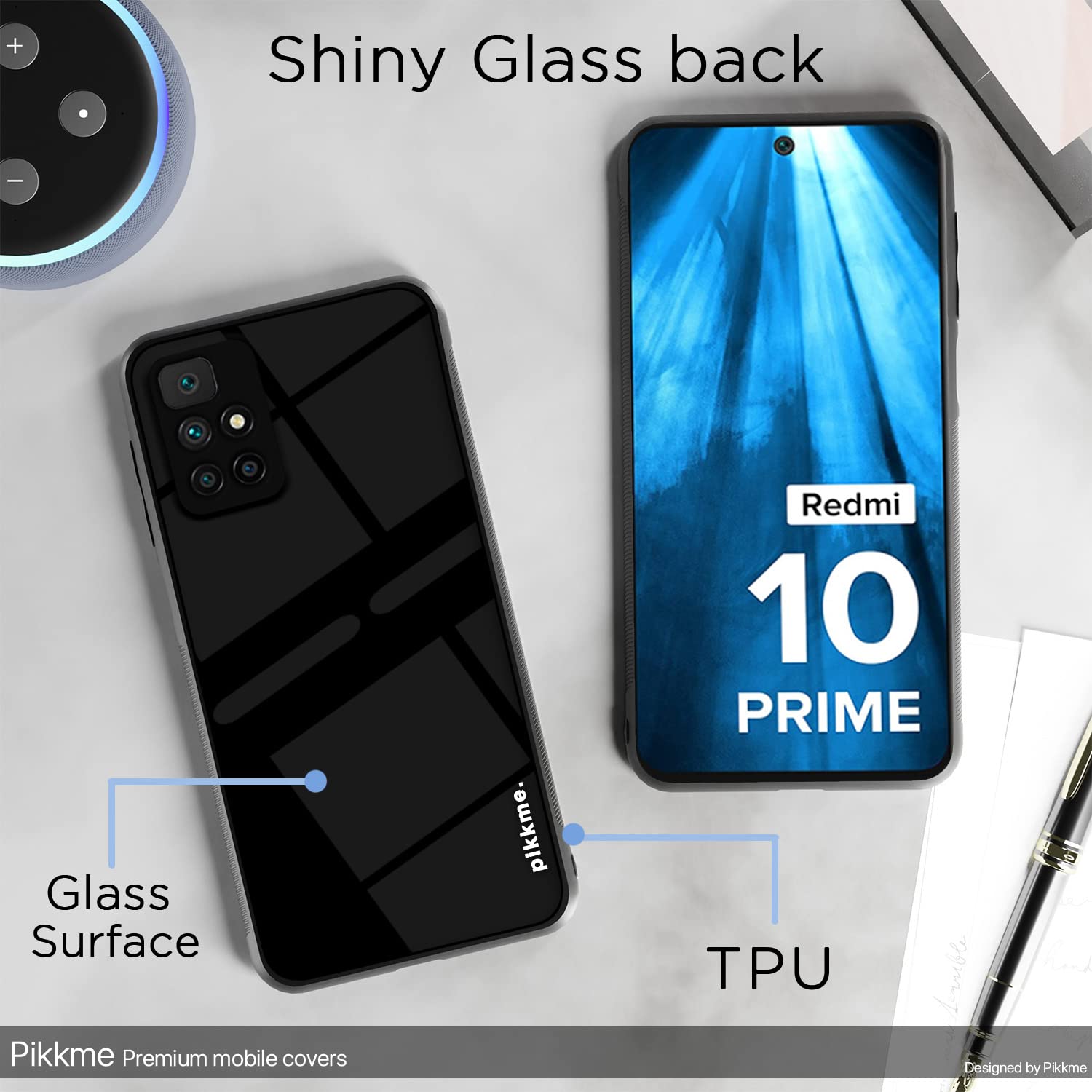Pikkme Hybrid back cover for Redmi 10 Prime – photo 3