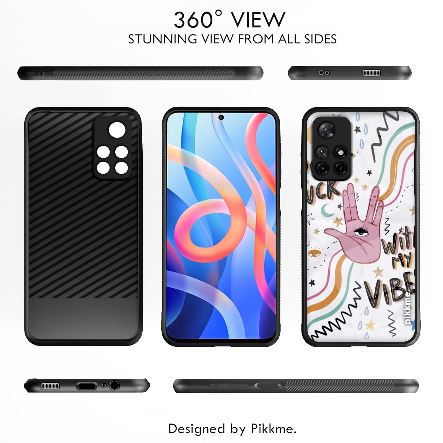 Pikkme Redmi Note 11T/Poco M4 Pro 5G Hybrid back cover – photo 2