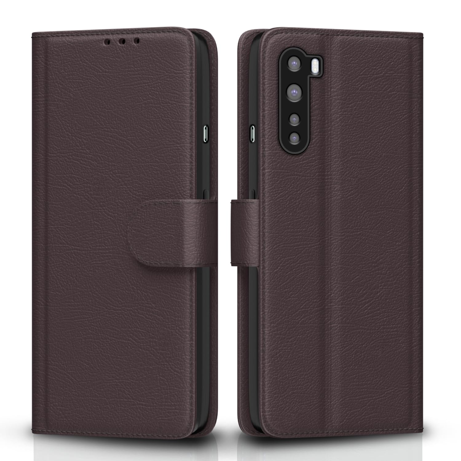 Pikkme coffee Wallet flip cover for OnePlus Nord