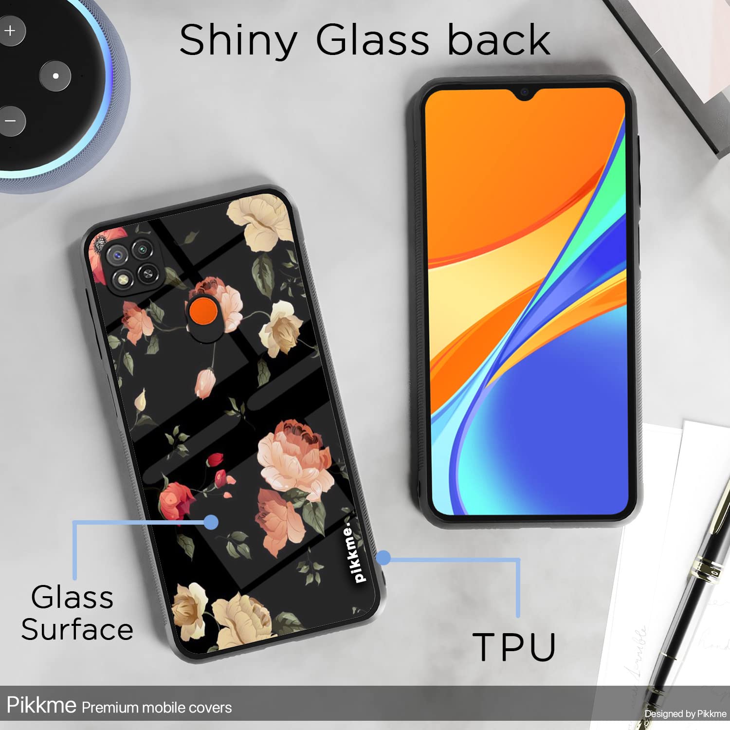 Redmi 10A/9, Poco C31 Flower mobile cover by Pikkme – photo 3