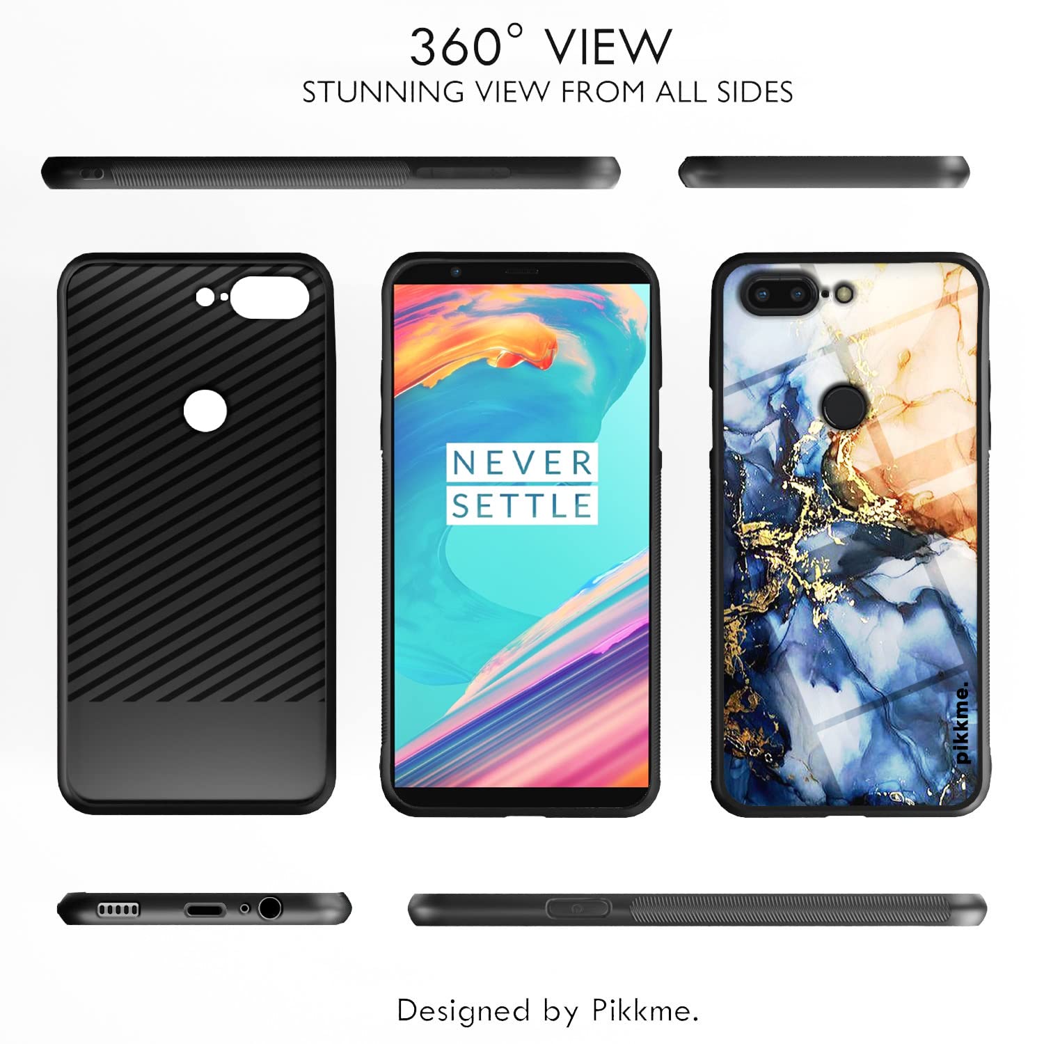 OnePlus 5T Hybrid back cover by Pikkme – photo 2