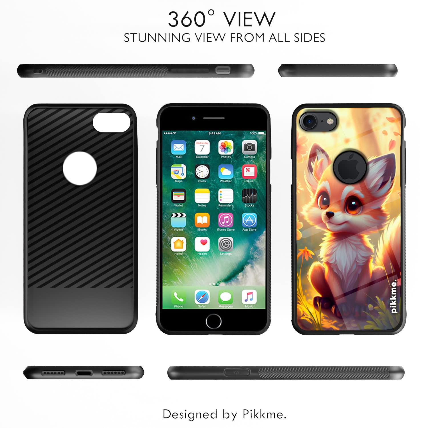 iPhone 7/8 Hybrid mobile cover by Pikkme – photo 2