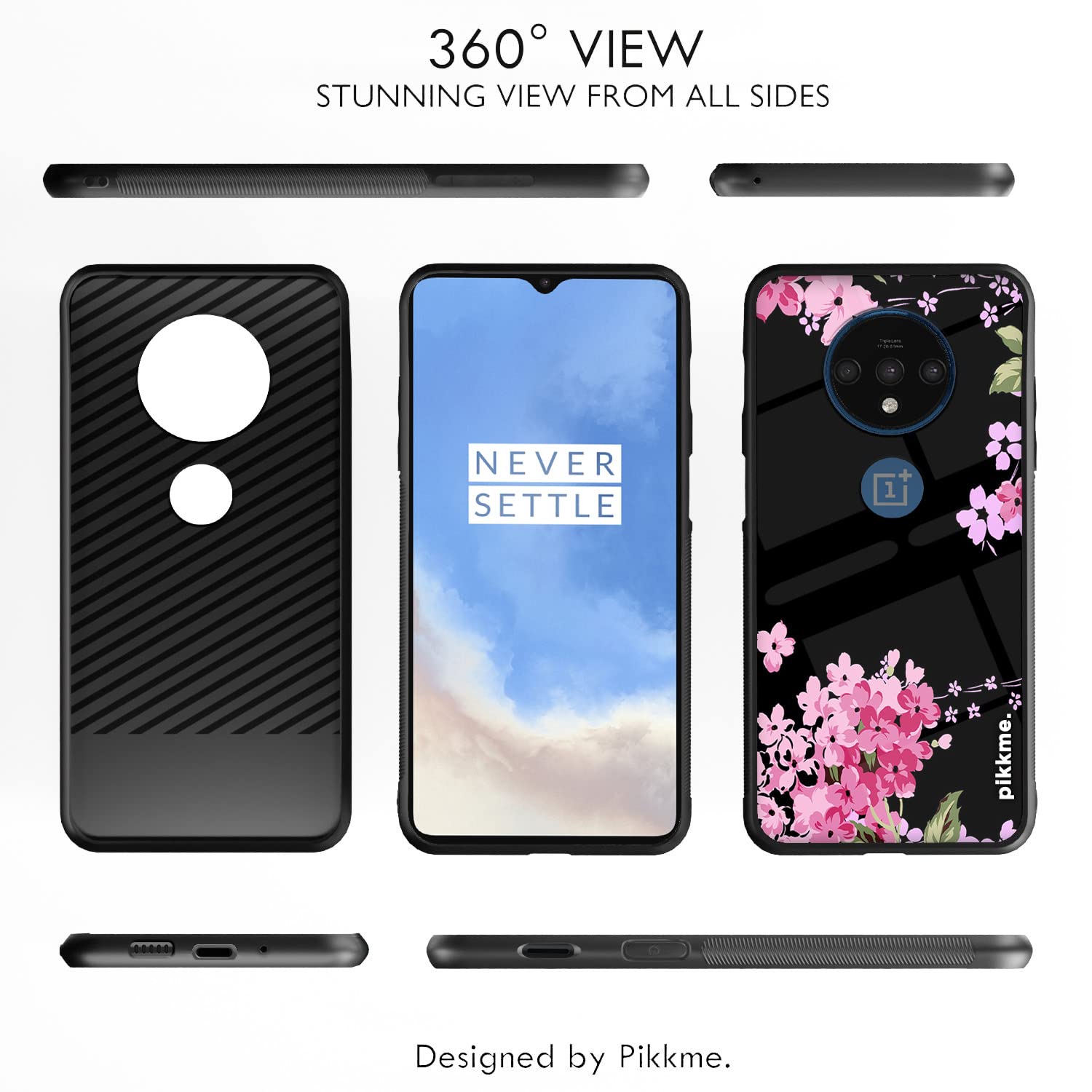 Flower Mobile cover for OnePlus 7T – Pikkme – photo 2