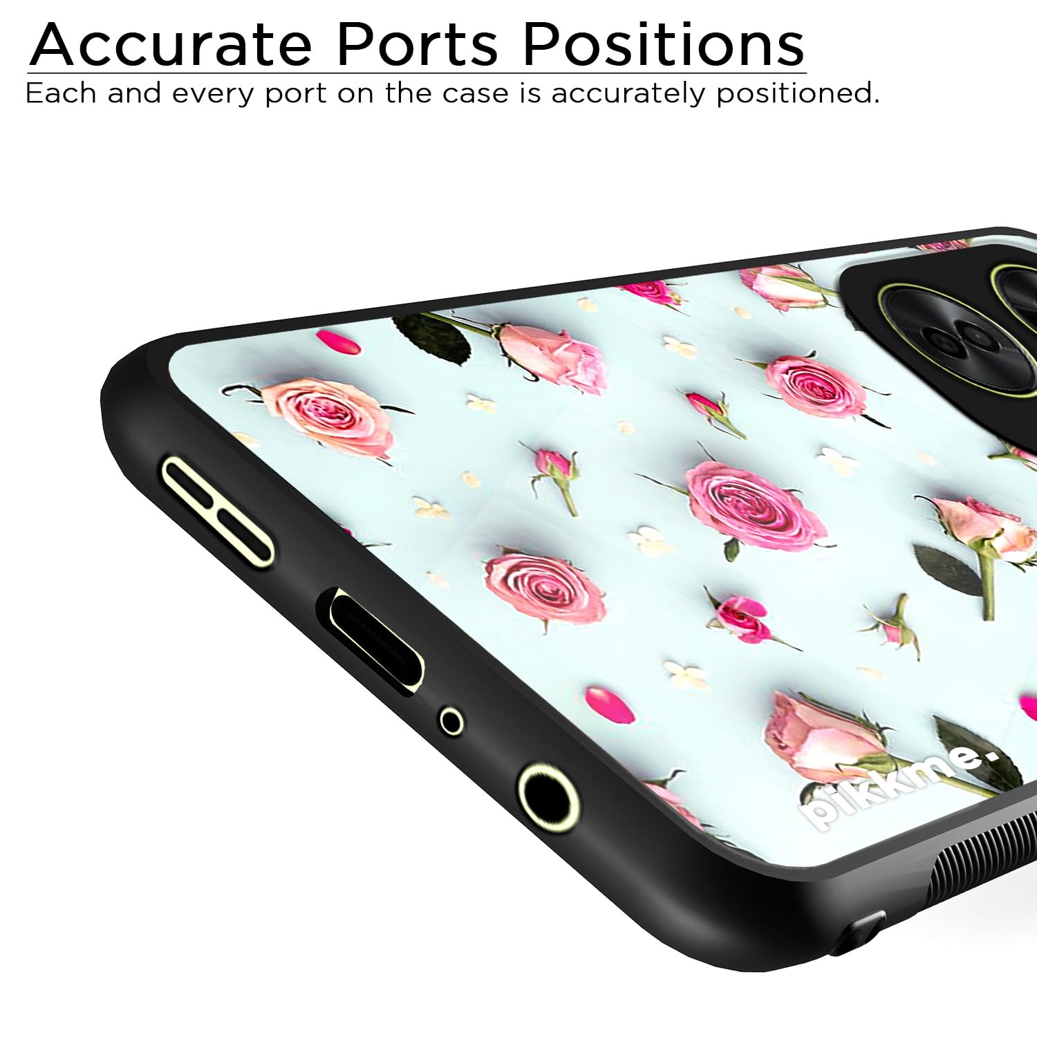 Pikkme Flower mobile back cover for OnePlus Nord CE 3 Lite 5G – photo 6